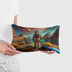 Подушка-антистресс Астронавт на красочной планете, цвет: 3D-принт — фото 2