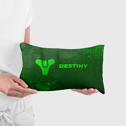 Подушка-антистресс Destiny - green gradient по-горизонтали / 3D-принт – фото 3