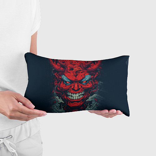 Подушка-антистресс Red demon Oni / 3D-принт – фото 3