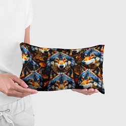 Подушка-антистресс Волчары, цвет: 3D-принт — фото 2