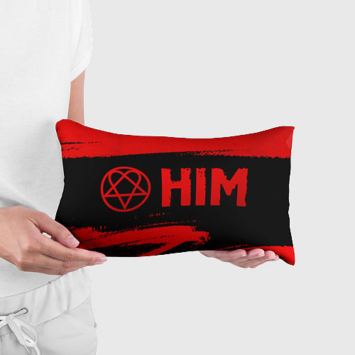 Подушка-антистресс HIM - red gradient по-горизонтали / 3D-принт – фото 3