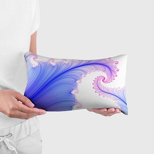 Подушка-антистресс Узоры неон фрактал / 3D-принт – фото 3