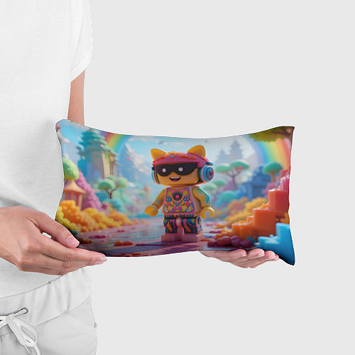 Подушка-антистресс Роблокс в солнечных очках / 3D-принт – фото 3