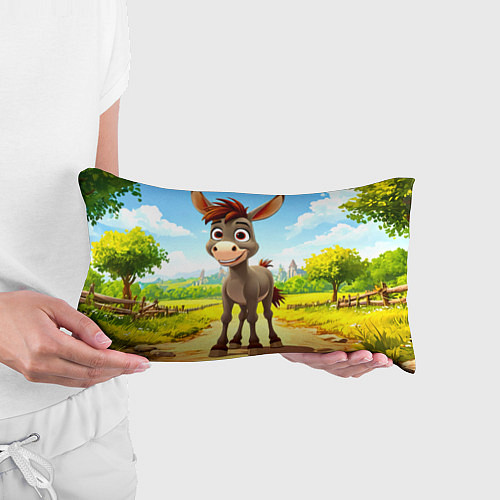 Подушка-антистресс Ослик / 3D-принт – фото 3