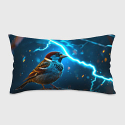 Подушка-антистресс Воробей в грозу, цвет: 3D-принт
