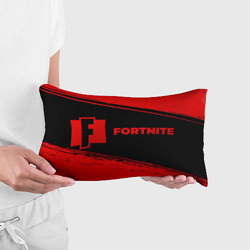 Подушка-антистресс Fortnite - red gradient по-горизонтали / 3D-принт – фото 3
