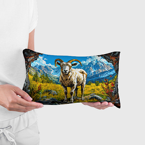 Подушка-антистресс Горный козел / 3D-принт – фото 3