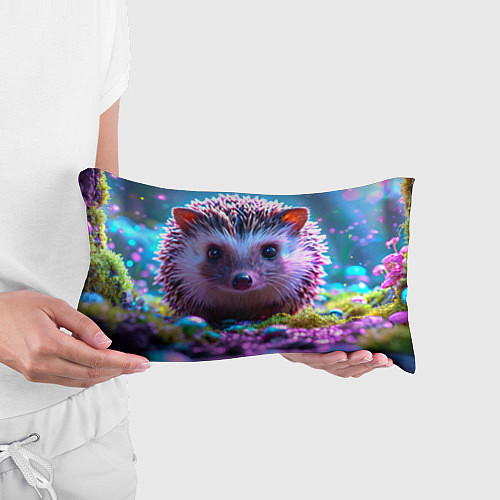 Подушка-антистресс Ёжики в сказаочном лесу / 3D-принт – фото 3
