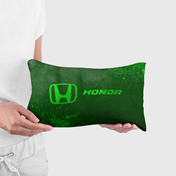 Подушка-антистресс Honda - green gradient по-горизонтали, цвет: 3D-принт — фото 2