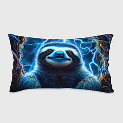Подушка-антистресс Ленивец в разрядах молний, цвет: 3D-принт
