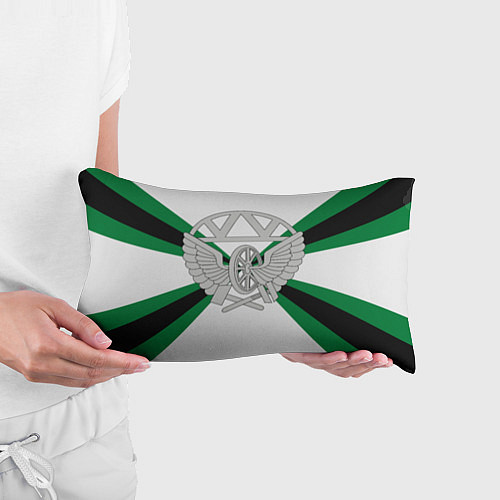 Подушка-антистресс Железнодорожные войска / 3D-принт – фото 3