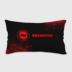 Подушка-антистресс Brighton - red gradient по-горизонтали, цвет: 3D-принт