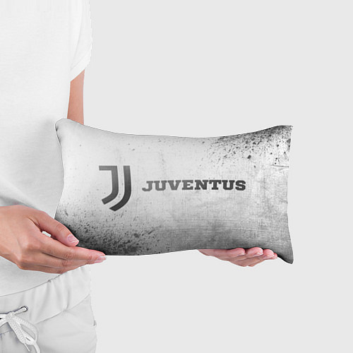 Подушка-антистресс Juventus - white gradient по-горизонтали / 3D-принт – фото 3