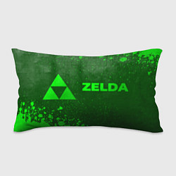 Подушка-антистресс Zelda - green gradient по-горизонтали, цвет: 3D-принт