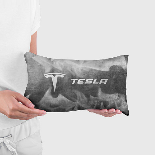 Подушка-антистресс Tesla - grey gradient по-горизонтали / 3D-принт – фото 3
