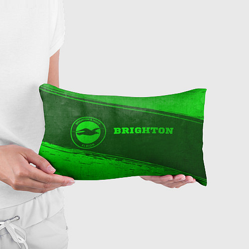 Подушка-антистресс Brighton - green gradient по-горизонтали / 3D-принт – фото 3