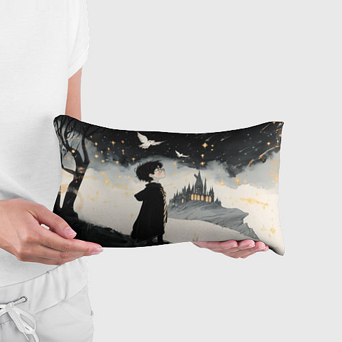Подушка-антистресс Гарри Поттер и совы / 3D-принт – фото 3