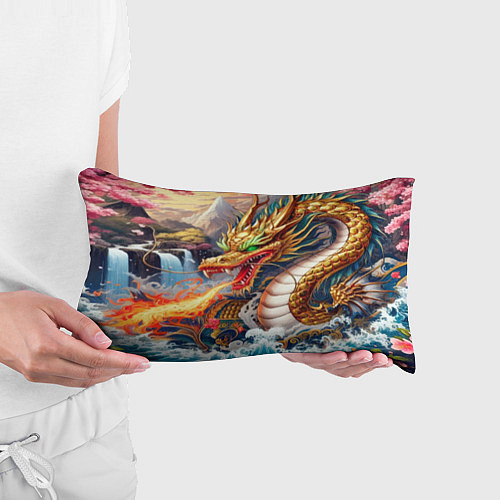Подушка-антистресс Dragon tattoo - irezumi / 3D-принт – фото 3