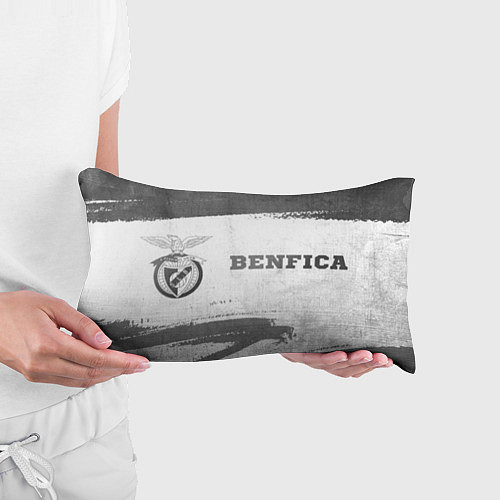 Подушка-антистресс Benfica - white gradient по-горизонтали / 3D-принт – фото 3