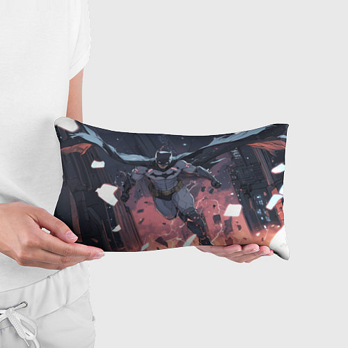 Подушка-антистресс Полет Бэтмена / 3D-принт – фото 3
