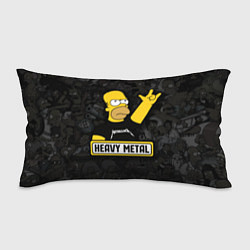 Подушка-антистресс Heavy metal Гомер симпсон, цвет: 3D-принт