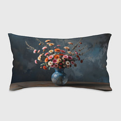 Подушка-антистресс Натюрморт с букетом, цвет: 3D-принт