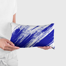 Подушка-антистресс The color is white and blue, цвет: 3D-принт — фото 2