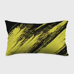Подушка-антистресс The color is black and yellow, цвет: 3D-принт