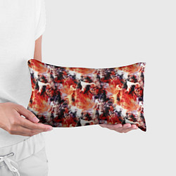 Подушка-антистресс Огненные перья, цвет: 3D-принт — фото 2