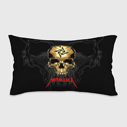 Подушка-антистресс Metallica - skull with fangs, цвет: 3D-принт