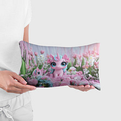 Подушка-антистресс Милая маленькая единорожка, цвет: 3D-принт — фото 2