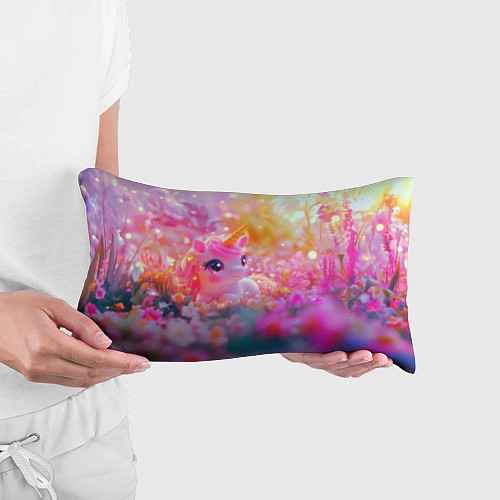 Подушка-антистресс Маленькая милая единорожка / 3D-принт – фото 3