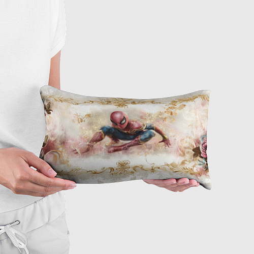 Подушка-антистресс Человек - паук розы и узоры / 3D-принт – фото 3