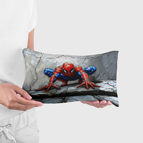 Подушка-антистресс Человек-паук палзет на стене / 3D-принт – фото 3