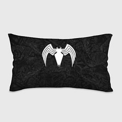 Подушка-антистресс Знак венома с текстурой симбиота, цвет: 3D-принт