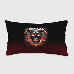 Подушка-антистресс Metallica - fire skull, цвет: 3D-принт