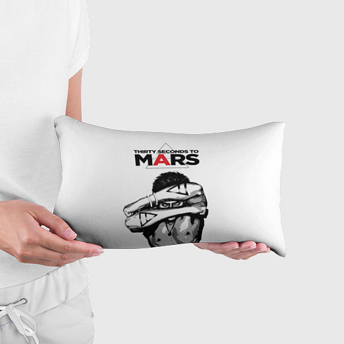 Подушка-антистресс 30 Seconds to Mars - poster / 3D-принт – фото 3