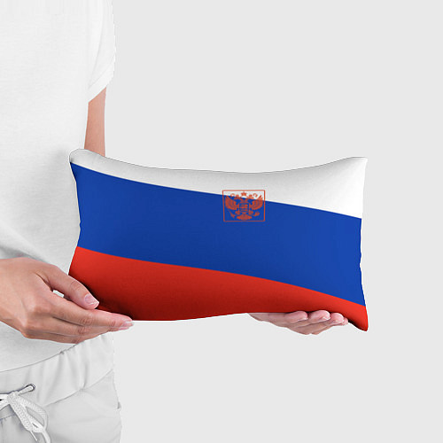 Подушка-антистресс Россия флаг с гербом / 3D-принт – фото 3