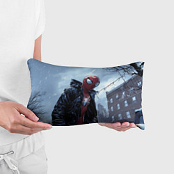 Подушка-антистресс Человек-паук в куртке, цвет: 3D-принт — фото 2