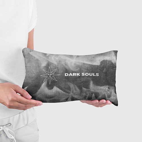 Подушка-антистресс Dark Souls - grey gradient по-горизонтали / 3D-принт – фото 3