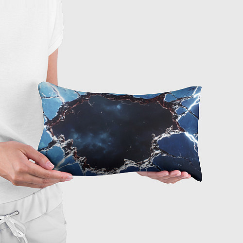 Подушка-антистресс Объемная дыра в стене текстура / 3D-принт – фото 3