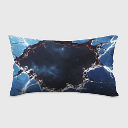 Подушка-антистресс Объемная дыра в стене текстура, цвет: 3D-принт