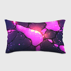 Подушка-антистресс Розовая текстура разлом плит