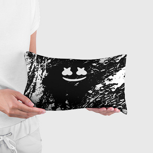 Подушка-антистресс Marshmello брызги красок / 3D-принт – фото 3