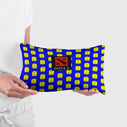 Подушка-антистресс Dota smile pattern, цвет: 3D-принт — фото 2