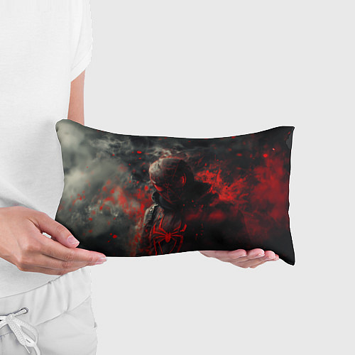 Подушка-антистресс Black Spider-man / 3D-принт – фото 3
