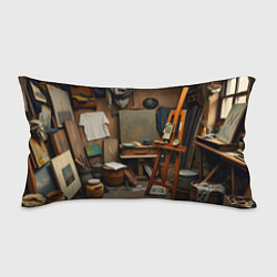 Подушка-антистресс Мастерская художника, цвет: 3D-принт