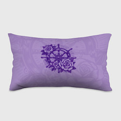 Подушка-антистресс Штурвал в розах, цвет: 3D-принт