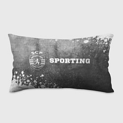 Подушка-антистресс Sporting - grey gradient по-горизонтали, цвет: 3D-принт