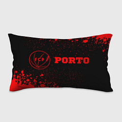 Подушка-антистресс Porto - red gradient по-горизонтали, цвет: 3D-принт